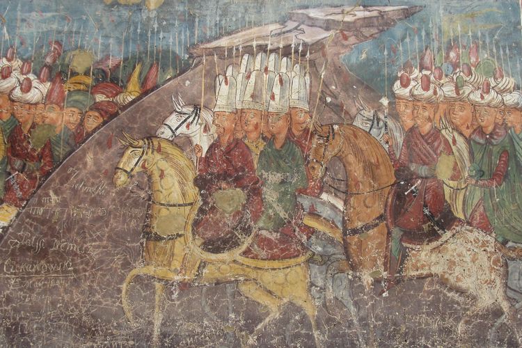 angkatan darat Turki Usmani di Konstantinopel tahun 1453