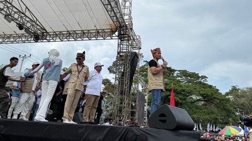 Pilgub Kalteng, Kaesang Kampanye Ajak Warga Pilih Agustiar-Edy