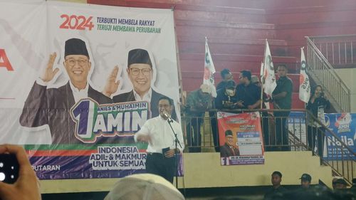 Kampanye di GOR Ciracas, Anies: Pemilu Itu Ganti Kebijakan, Siap?