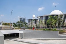 Masjid Istiqlal Selesai Direhab, PKL di Kolong Jembatan Ditertibkan