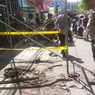 Diduga Tersengat Listrik, Tiga Pekerja Papan Reklame di Makassar Jatuh dari Ketinggian 4 Meter