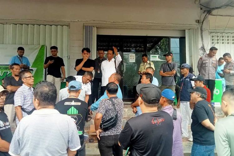 Pengemudi Grab Gelar Demo, Tuding Aplikator Tak Transparan
