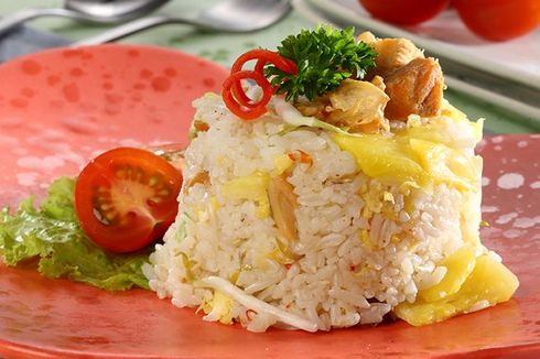 Resep Nasi Goreng Nanas Jambal Roti, Kreasi Nasi Goreng untuk Sarapan