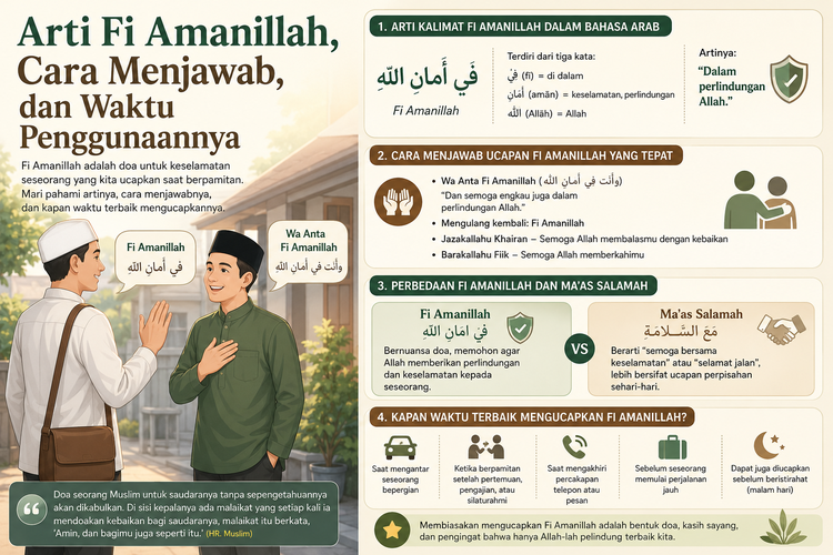 Arti Fi Amanillah, Cara Menjawab, dan Waktu Penggunaannya