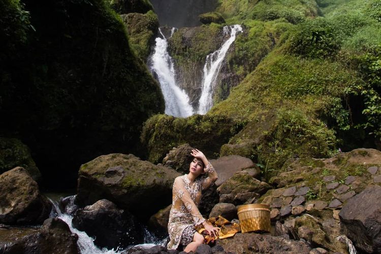 Curug Citambur Kabupaten Cianjur, Jawa Barat DOK. Instagram.com/indra_paregar