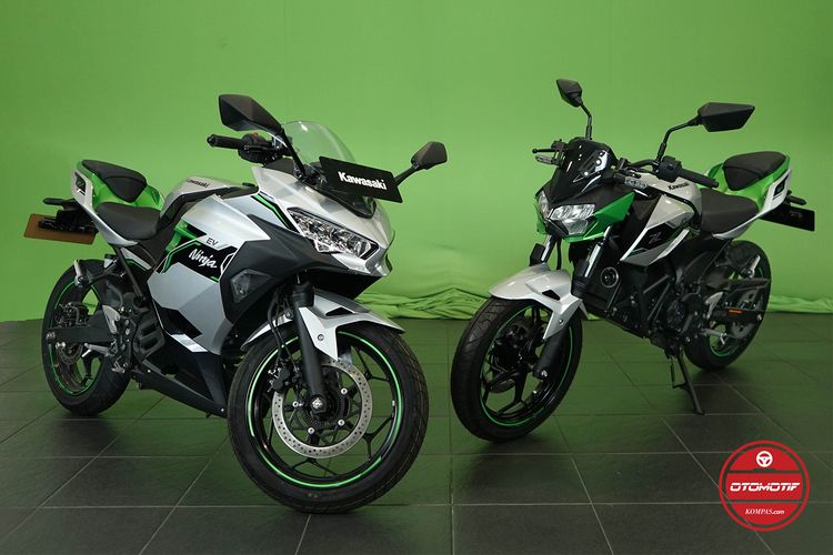 Kawasaki resmi meluncurkan motor listrik Ninja e-1 dan Z e-1