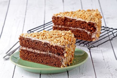 Resep Cake Mocca Nougat Jadul, Bisa untuk Jualan Kue Natal