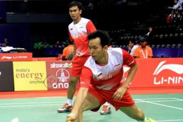 Ganda putera Hendra Setiawan/Mohammad Ahsan