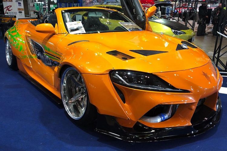 Toyota Supra Paul Walker muncul di Tokyo Auto Salon 