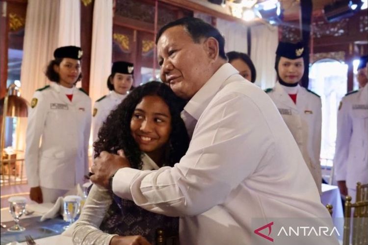 Prabowo Undang Paskibraka dan Petugas HUT Ke-81 RI ke Hambalang, Ada Pesan Khusus