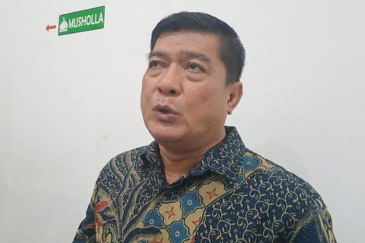 Wakil Ketua TKN Prabowo-Gibran, Silfester Matutina saat ditemui di Kebayoran Baru, Jakarta Selatan, Jumat (15/3/2024). 