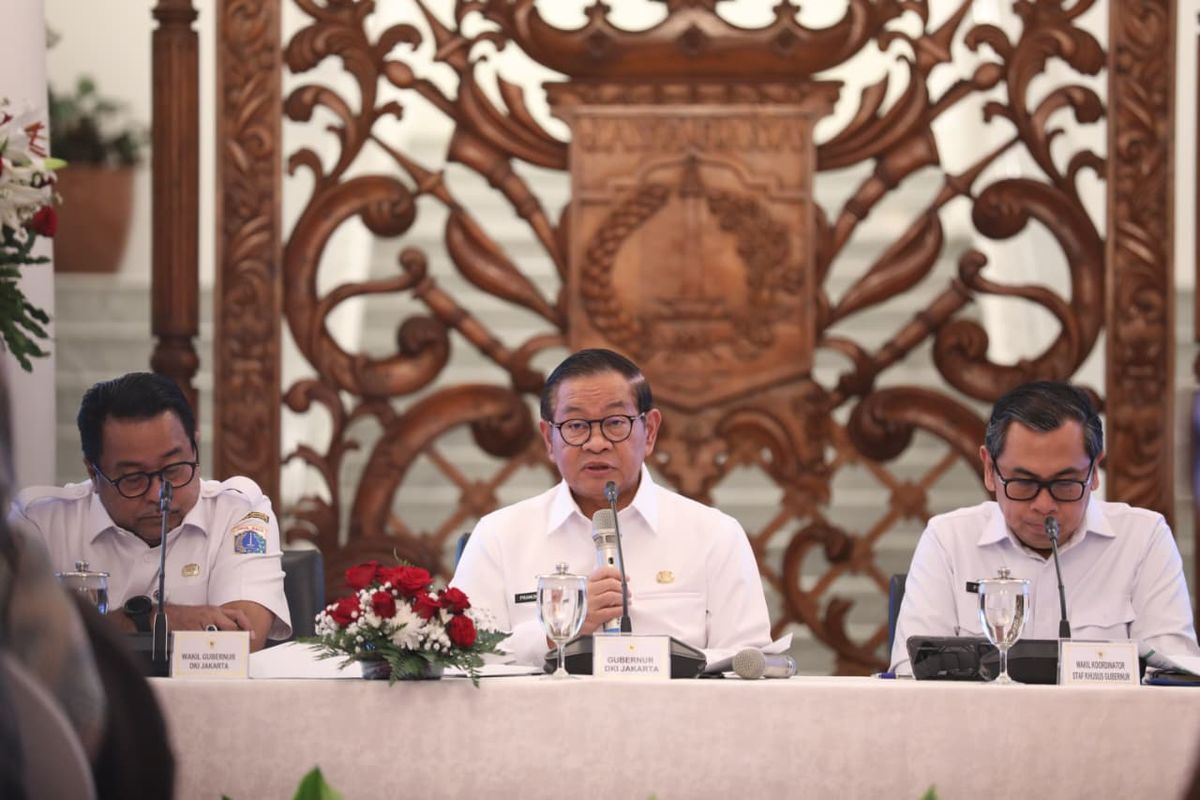 Gubernur Daerah Khusus Ibu Kota (DKI) Jakarta Pramono Anung.