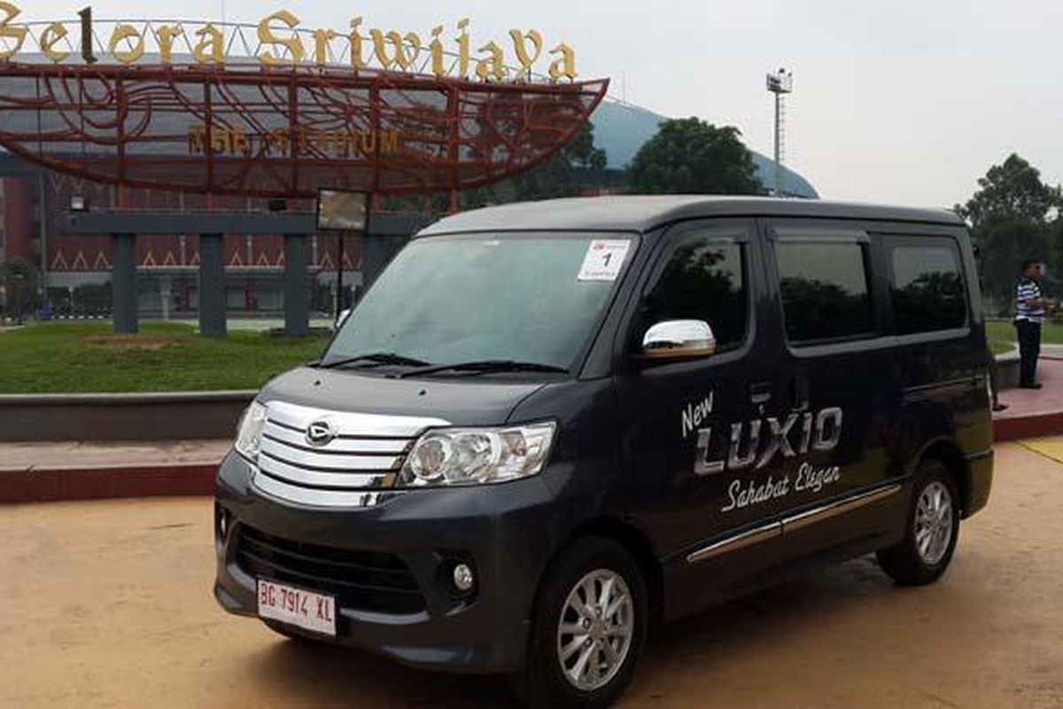 Daihatsu New Luxio di Gelora Sriwijaya, Palembang, Sumatera Selatan