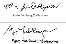 Di Balik Kemiripan Tanda Tangan Agus Yudhoyono dan SBY