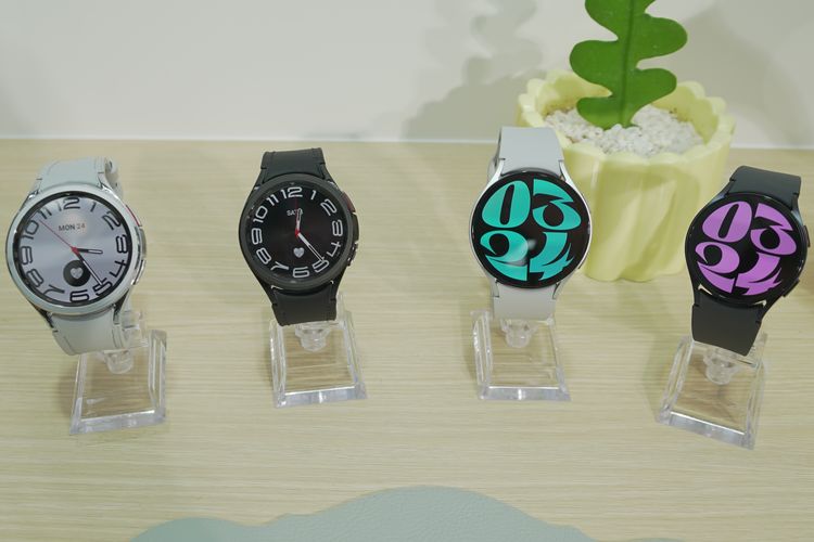 Samsung memperkenalkan produk terbarunya, yakni Galaxy Watch 6 series dan Galaxy Watch 6 Classic, Rabu (26/7/2023)