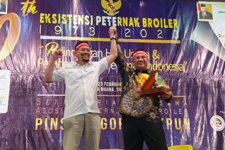 Acara Temu Akbar Peternak bertajuk ?50 tahun Eksistensi Peternak Broiler 1973-2023? di Surakarta.