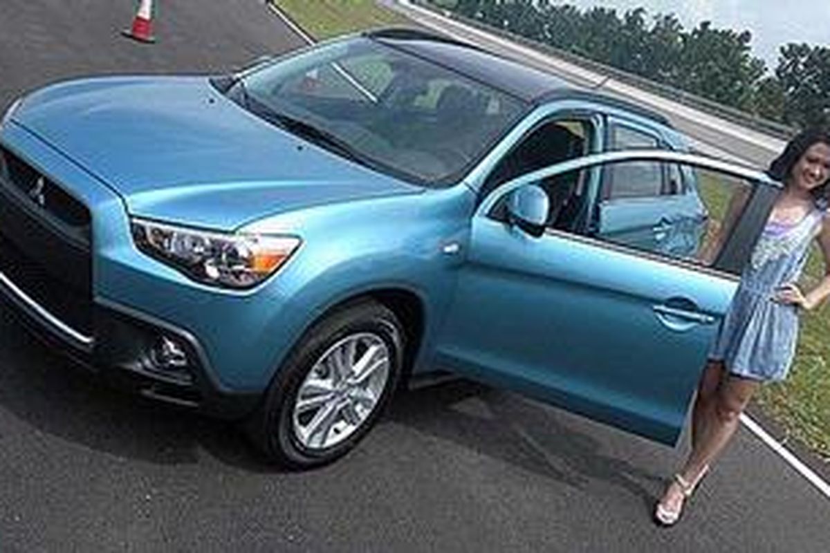 ASX saat dijajal di proving ground Bridgestone