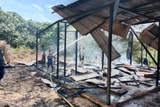 Rumah Terbakar Diduga akibat Korsleting, Pemilik Rumah Nyaris Menjadi Korban Amukan Api