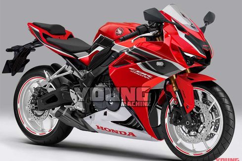 Rendering All New Honda CBR400RR 4-Silinder