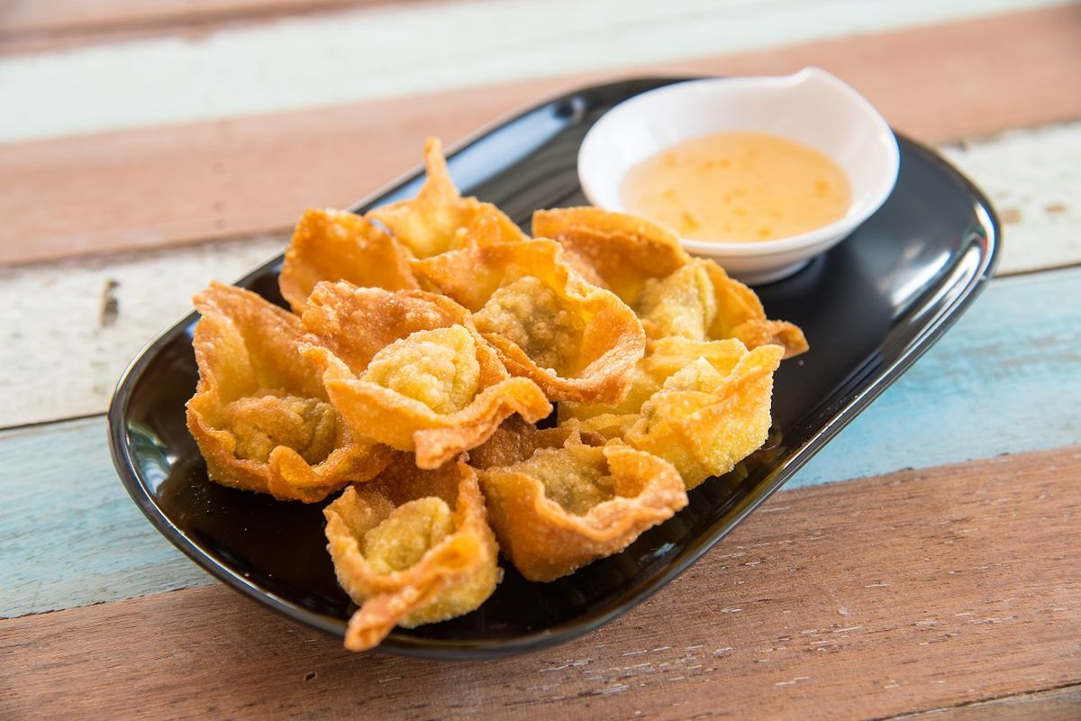 Ilustrasi Pangsit Goreng.