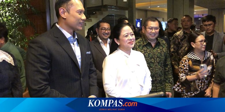 Puan Ucapkan Selamat Ulang Tahun untuk AHY Saat Bertemu di Djakarta Theater