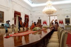 Presiden Jokowi Bertemu Pemuda Pancasila di Istana