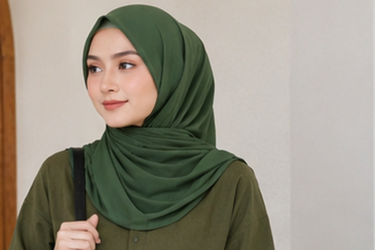 Inspirasi warna jilbab yang cocok dipadukan dengan baju army, mulai dari netral, pastel, earth tone, hingga abu-abu yang stylish.