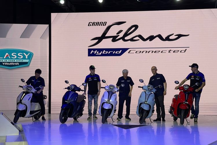 Yamaha Grand Filano Hybrid-Connected resmi meluncur di Indonesia, harga mulai Rp 27 juta 


