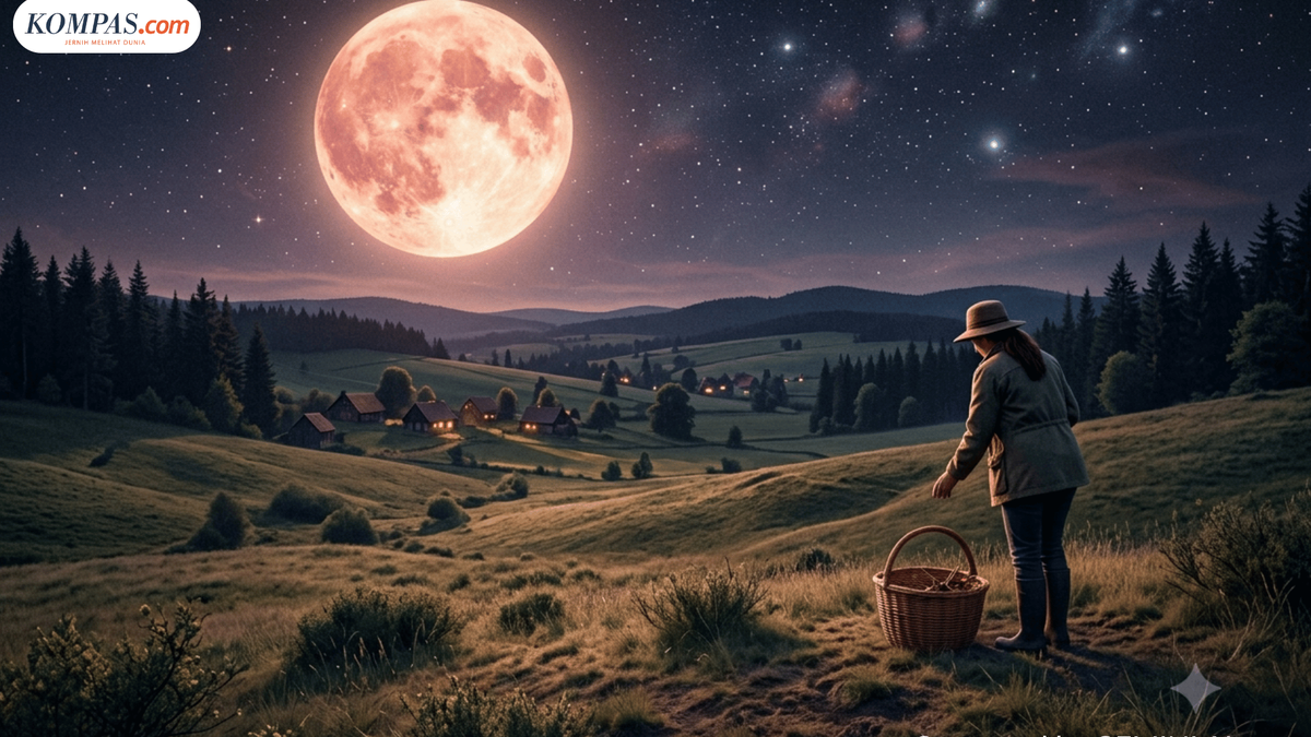 Strawberry Moon 2026: Fenomena Bulan Purnama Juni, Ini Jam Puncaknya