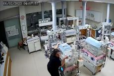 Viral, Video Perawat Turkiye Bertahan Jaga Bayi di Inkubator Saat Gempa