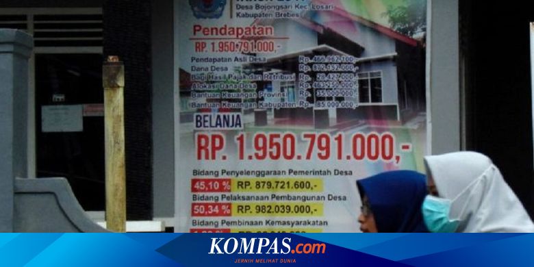 2019, Desa Diharapkan Dapat Dana hingga Rp 1,3 Miliar Per ...