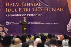 Hadiri Halalbihalal Kementan, Mentan Amran: Kami Cinta Pertanian Indonesia 