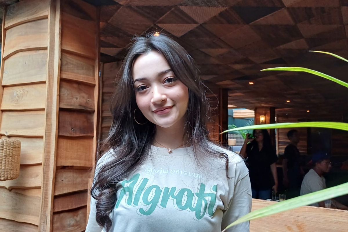 Megan Domani saat ditemui di daerah Kemang, Jakarta Selatan, Kamis (20/6/2024).