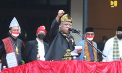 Peringati HUT Ke-77 RI, Menteri Basuki: Pembangunan Infrastruktur Tetap Jadi Prioritas