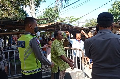 Tegang, Warga Protes Penutupan Tempat Wisata Religi Saat Lebaran Ketupat, Seorang Provokator Diamankan