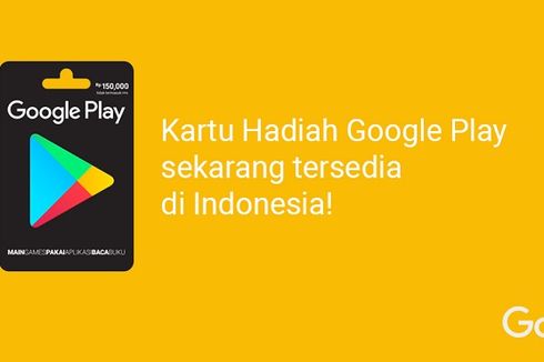 Google Play Gift Card Sudah Bisa Dibeli di Indomaret