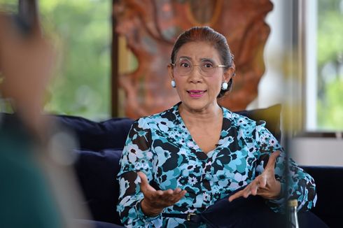 Susi Pudjiastuti: Lobster Gede-gede Sudah Jarang karena Bibitnya Diambilin, Dijual...