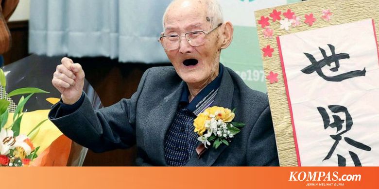 pria tertampan di dunia no 1 2020 Terungkap Rahasia Umur Panjang Watanabe Pria Tertua di Dunia 