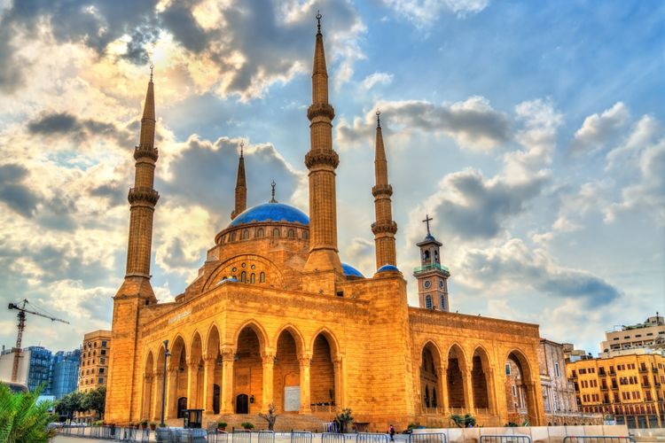 Masjid Muhammad Al Amin di Kota Beirut, Lebanon