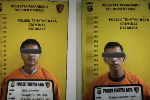 2 Residivis Jambret di 7 TKP Diringkus di Pekanbaru