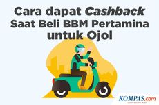 INFOGRAFIK: Cara Dapat Cashback Saat Beli BBM Pertamina untuk Ojol