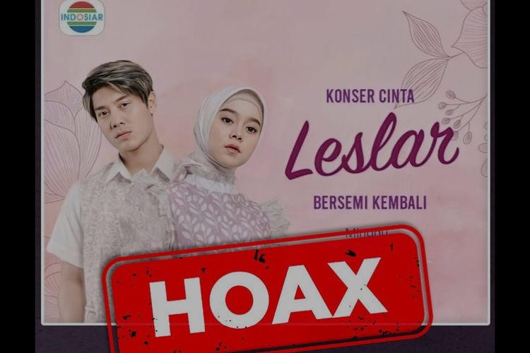 Stasiun televisi Indosiar membantah adanya tayangan Konser Cinta Leslar (Lesti dan Billar) Bersemi Kembali.