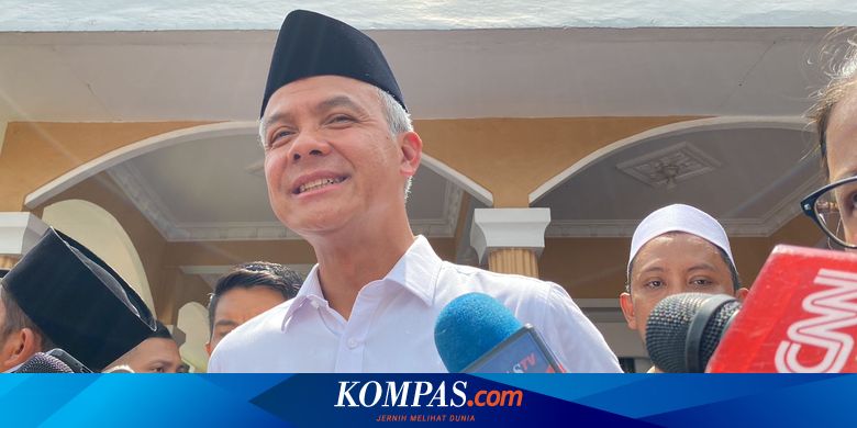 Ganjar Setuju Usulan Ma'ruf Amin, Menteri Mundur jika Ikut Pemilu