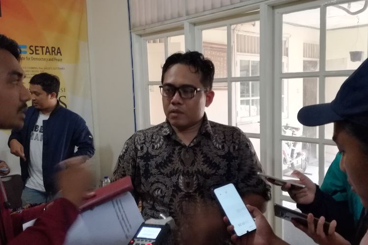 Deputi Direktur Riset Lembaga Studi dan Advokasi Masyarakat (ELSAM) Wahyudi Djafar 