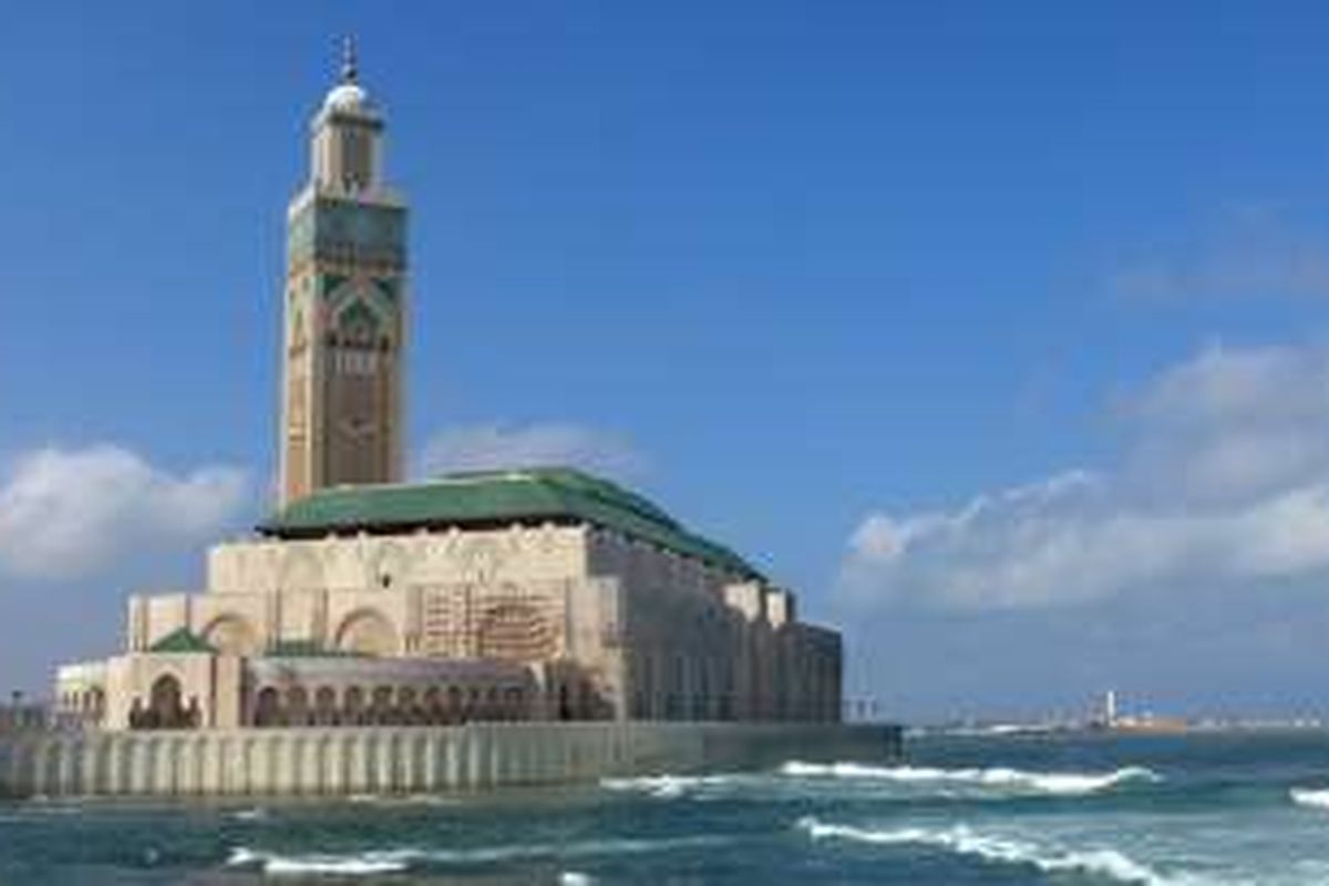 Hassan II Mosque, Maroko