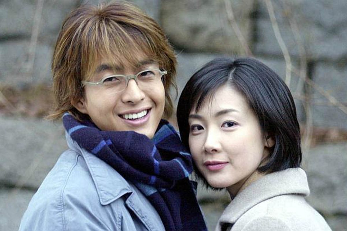 Choi Ji Woo dan Yong Jun Bae, pemeran drama Winter Sonata