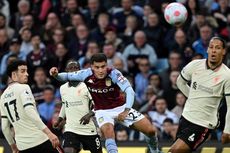 HT Aston Villa Vs Liverpool 1-1, Dua Gol Tercipta dalam Enam Menit Pertama