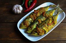 Resep Ikan Kembung Bumbu Woku, Bakar Saat Akhir Pemasakan