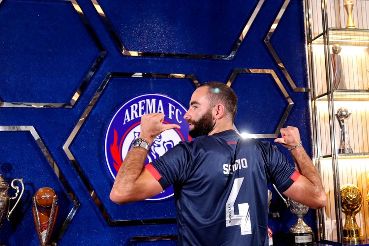 Pemain asing Arema FC Liga 1 2021-2022, Sergio Silva.