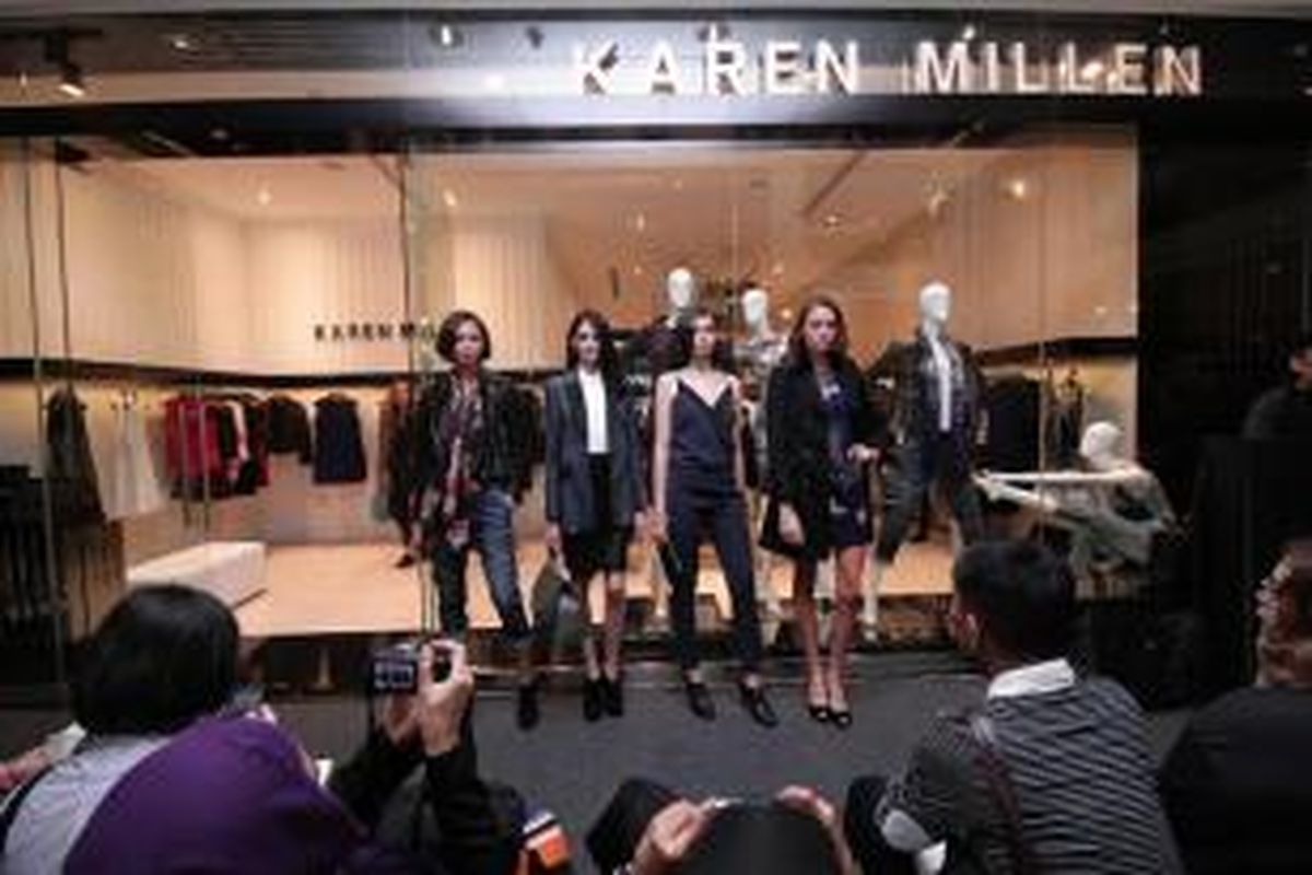 Koleksi terbaru Karen Millen untuk musim autumn/winter 2014